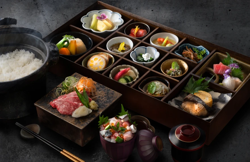 朝食の和膳